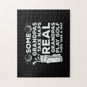Puzzle Algunos abuelos toman siestas Real juegan golf Div