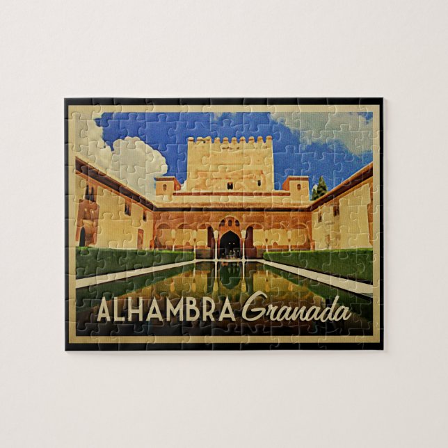 Puzzle Alhambra Granada España (Horizontal)