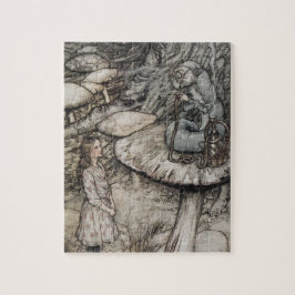 Puzzle Alice hablando con la oruga