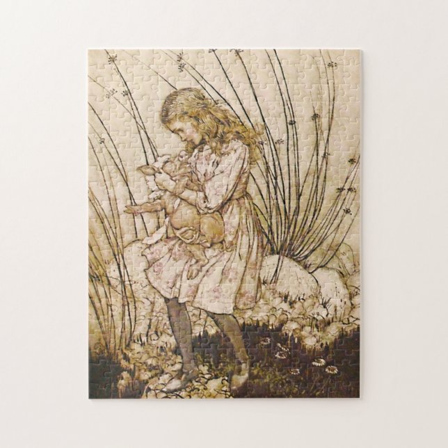 Puzzle Alice y el bebé 1 (Vertical)