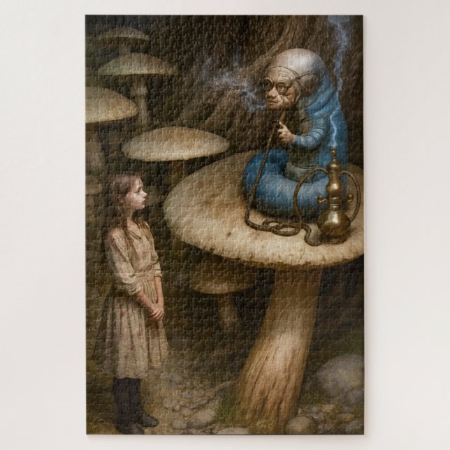Puzzle Alice y la oruga que fuma narguile (Vertical)