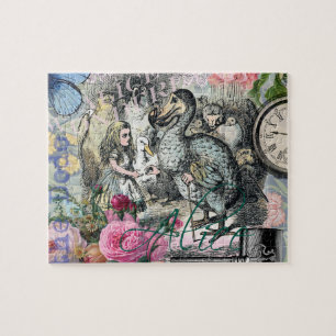 Puzzle Alicia en arte clásico de Dodo en el país de las m