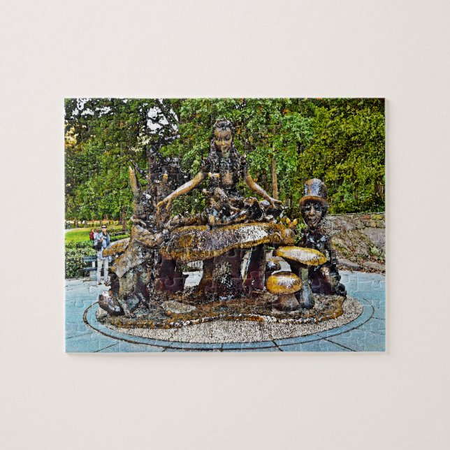 Puzzle Alicia en el País de las Maravillas Central Park. (Horizontal)