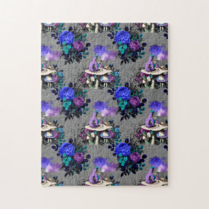 Puzzle Alicia en las flores fumadoras de oruga