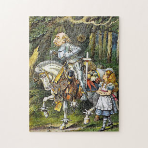 Puzzle Alicia y el Caballero Blanco