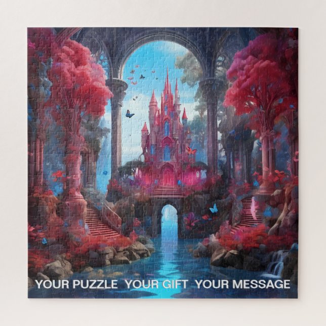 Puzzle Alien Castle Fantasy World (Vertical)