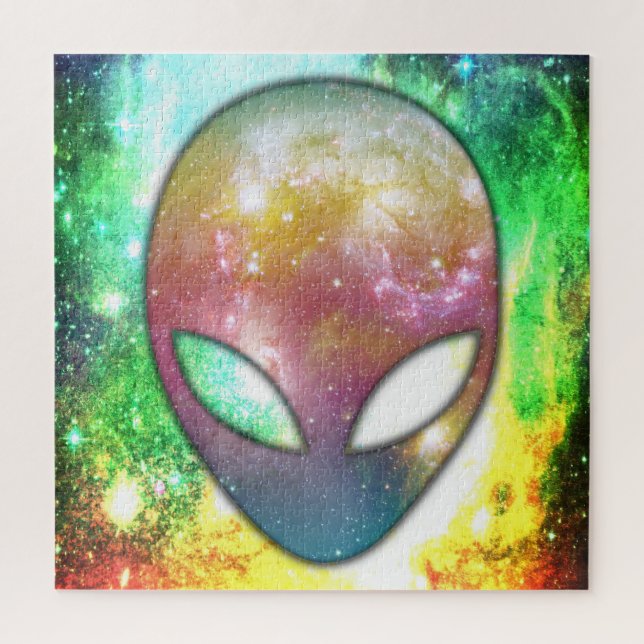 Puzzle Alien espacial (Vertical)