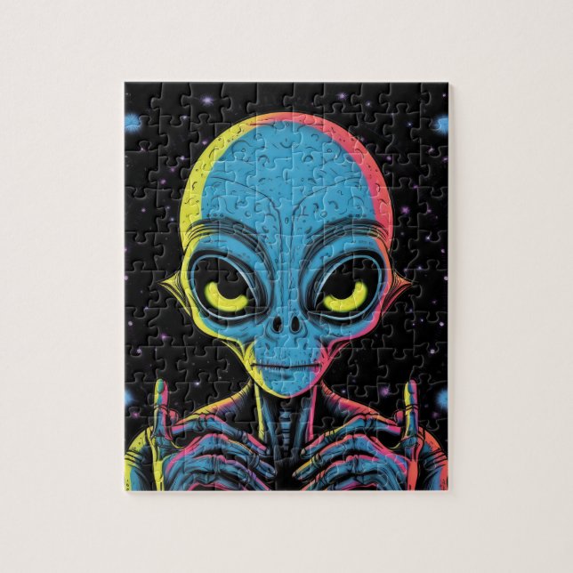 Puzzle Alien Life (Vertical)