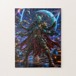 Puzzle Alien Space Pirate Captain — Four-Armed Warrior