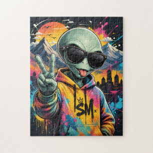 Puzzle Alienígena asombroso