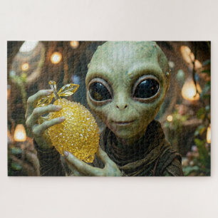 Puzzle Alienígena Extraterrestre y Limón Cristalino