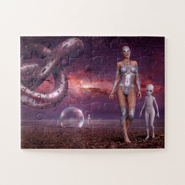 Puzzle Alienígenas (Horizontal)