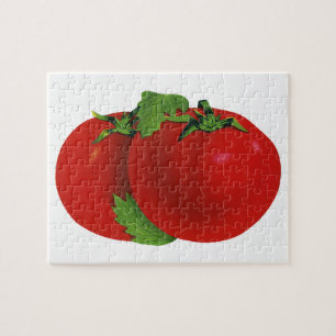 Puzzle Alimentos de cosecha, tomate eritreo orgánico de m