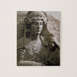 Puzzle Alivio de la tumba del busto del retrato, romano,