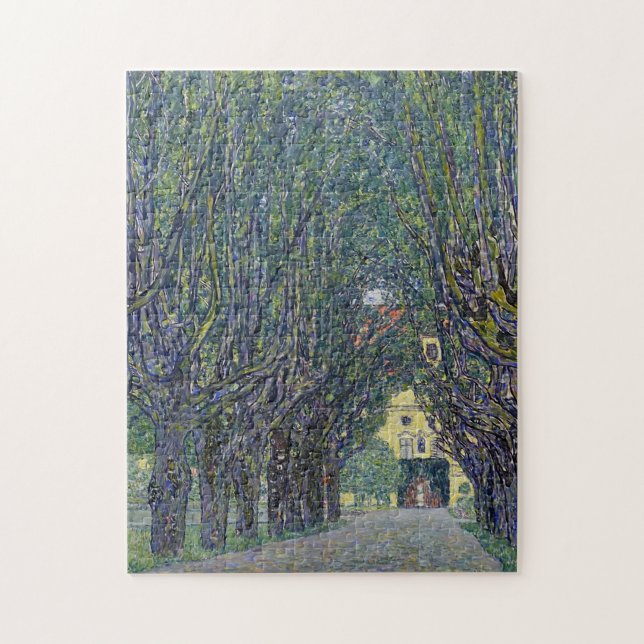 Puzzle Allee de Gustav Klimt en Schloss Kammer. (Vertical)