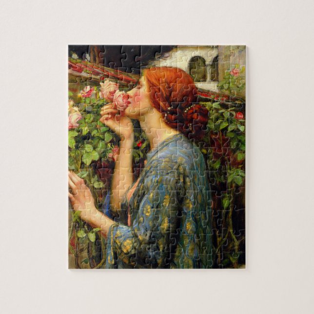 Puzzle Alma de la Rosa John William Waterhouse (Vertical)