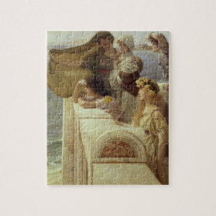 Puzzle Alma-Tadema el en Cradle del Aphrodite, 1908