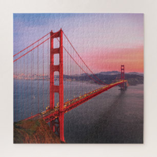 Puzzle almohada de la puente dorada