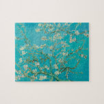 Puzzle Almond Blossom Van Gogh<br><div class="desc">Reproducción de pintura vintage de Almond Blossom por Vincent van Gogh,  1890. Presenta las florecientes ramas de almendros contra el cielo. Los almendros florecen a principios de primavera y simbolizan el inicio de la nueva vida. Van Gogh hizo esta pintura como un regalo para su sobrino recién nacido.</div>