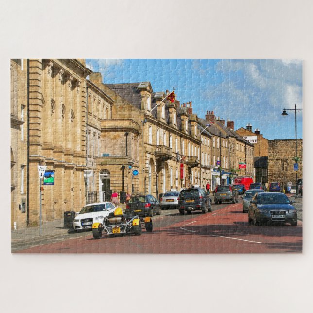 Puzzle Alnwick, Northumberland, Inglaterra (Horizontal)