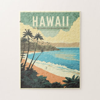 Puzzle Aloha de Hawaii Vintage Travel