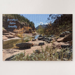 Puzzle Alojamiento en Sedona Tranquilidad - Transeúnte tr