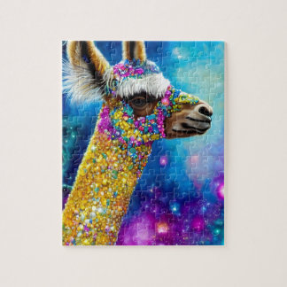 Puzzle Alpaca colorida