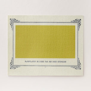 Puzzle Alphonse Allais, April Fools, Yellow, Resumen Art