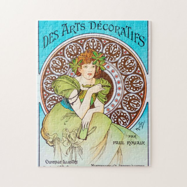 Puzzle Alphonse Mucha (Vertical)