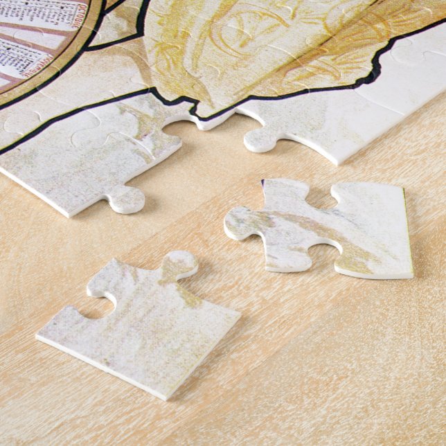 Puzzle Alphonse Mucha Biscuits Lefevre-Utile (Lado)