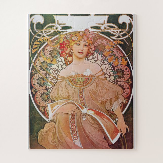 Puzzle Alphonse Mucha - Daydream (Vertical)