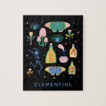 Puzzle Alquimia apothecaria de poción mágica de Guay pers<br><div class="desc">Rompecabezas personalizados del rompecabezas del patrón apotecario de la poción mágica de Guay</div>