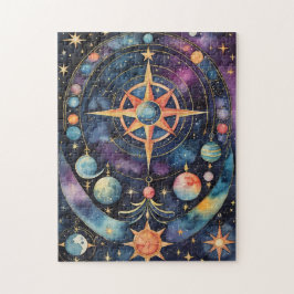 Puzzle Alquimia de las Estrellas Fantasía Celestial Místi