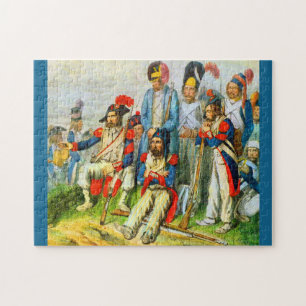 Puzzle alrededor de 1796 soldados de Napoleón