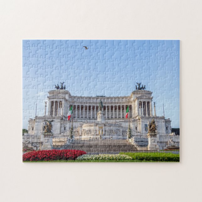 Puzzle Altare della Patria a primera hora de la mañana -  (Horizontal)