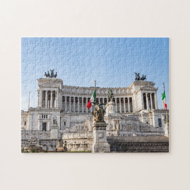 Puzzle Altare della Patria a primera hora de la mañana -  (Horizontal)