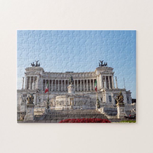 Puzzle Altare della Patria a primera hora de la mañana -  (Horizontal)