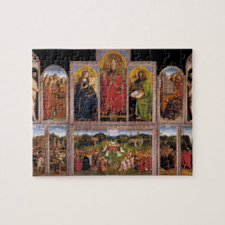 Puzzle Altarpiece de enero van Eyck- The Gante