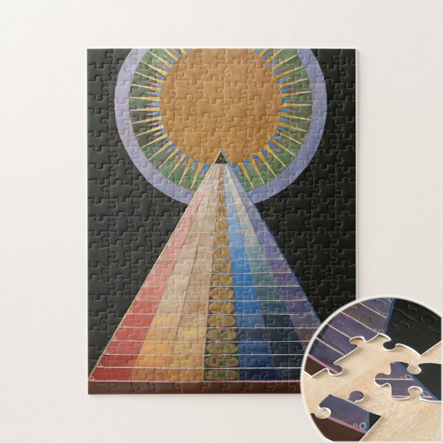 Puzzle Altarpiece No 1,Group X Altarpieces,Hilma af Klint (Subido por el creador)