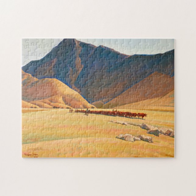 Puzzle Altas colinas de Tehachapi por Maynard Dixon (Horizontal)