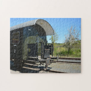 Puzzle Alter Eisenbahnwagen