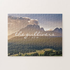 Puzzle Alternativa de libro de firma de invitado de Boda 