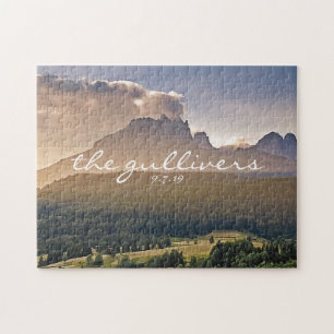 Puzzle Alternativa de libro de firma de invitado de Boda 