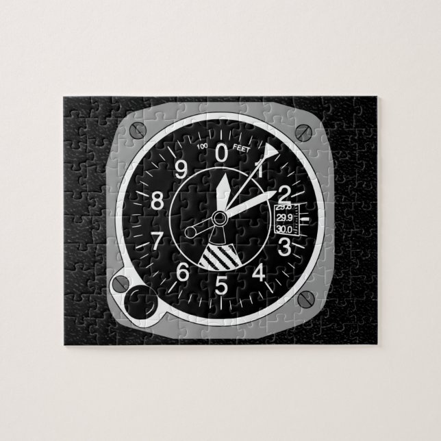 Puzzle Altímetro de aeronaves (Horizontal)