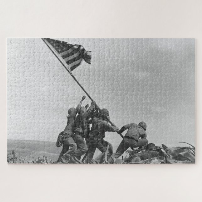 Puzzle Alzando la bandera en Iwo Jima (Horizontal)