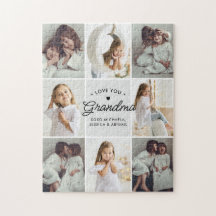 Ama a tu abuela 8 Collages de fotos Mensaje person