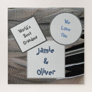 Puzzle Ama tu abuela Hermosa Pluma de Pato