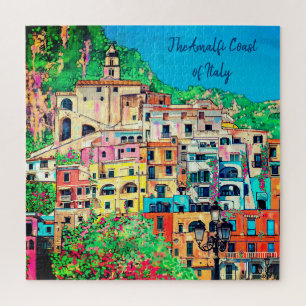 Puzzle Amalfi Costa de Italia Arte Digital