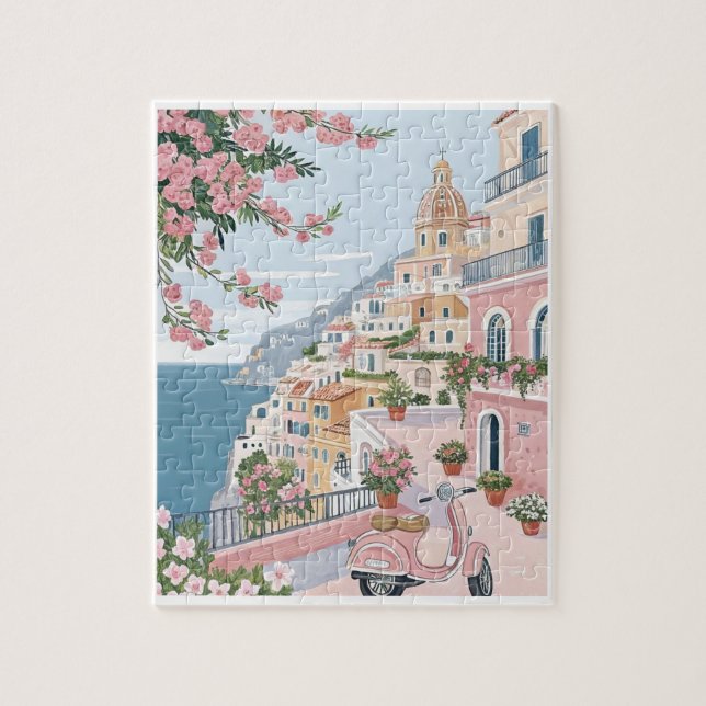Puzzle Amalfi Rosa (Vertical)