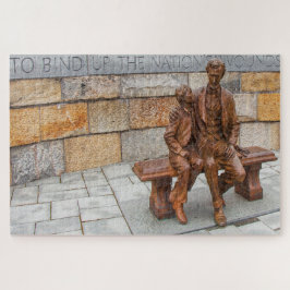 Puzzle Amamos a Abraham Licoln Virginia